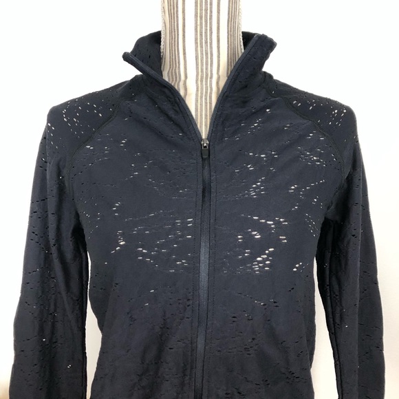 Fabletics Luciana Seamless Pointelle Jacket small - Picture 5 of 9